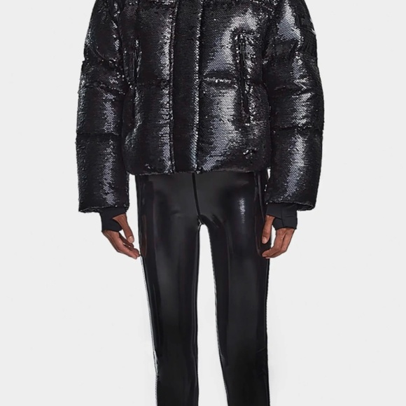 RUDSAK - LAURENCE WOMEN'S SEQUIN DOWN PUFFER (M) - Picture 1 of 4